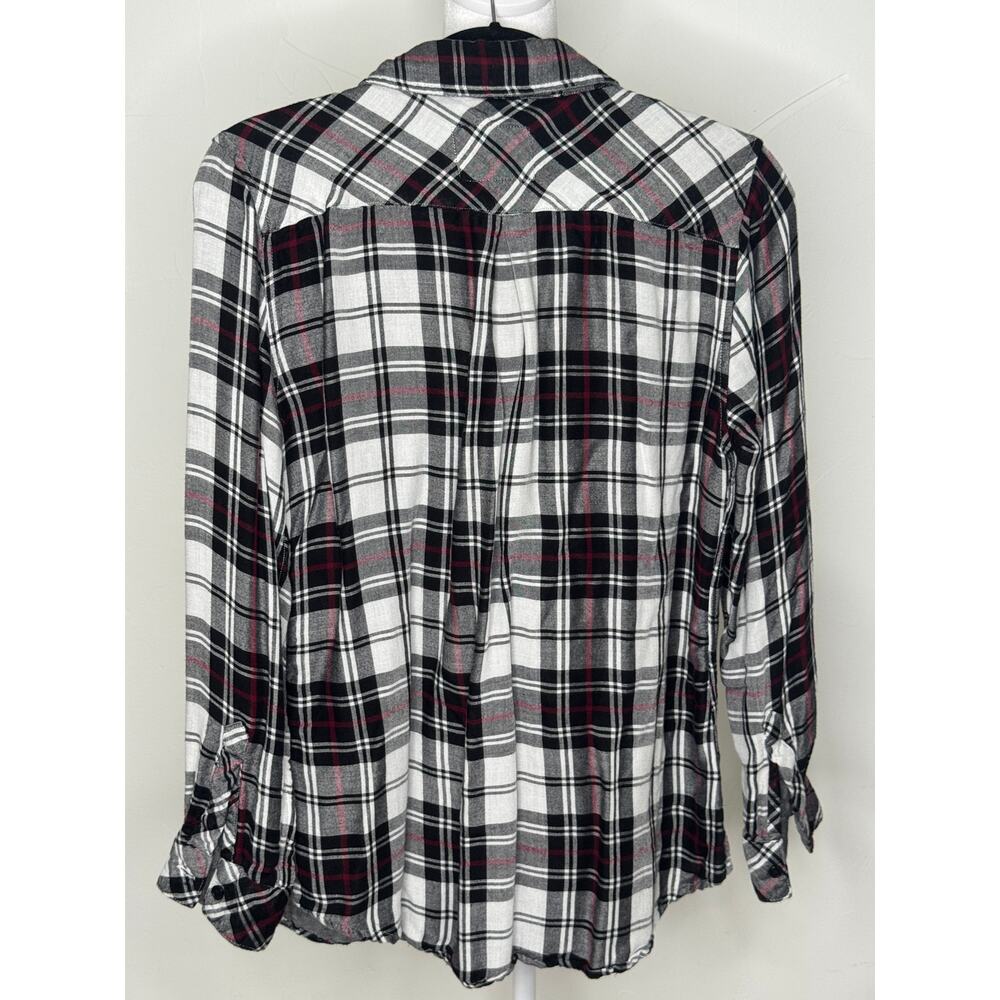 Rails Black and Red Plaid Size M - Picture 3 of 12